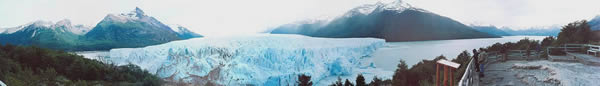 Panoramic of Moreno Glacier